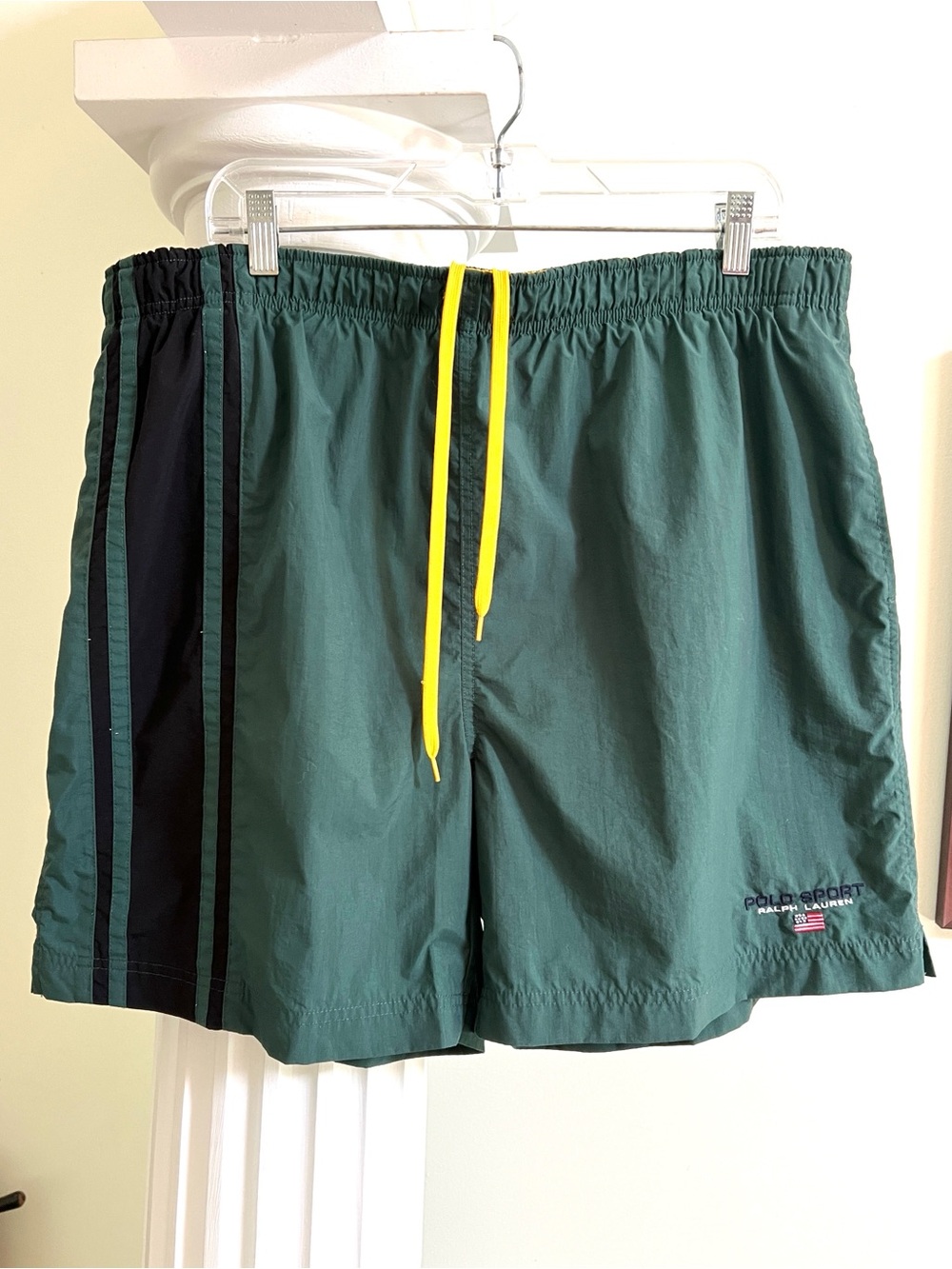 Ralph Lauren Polo Sport Swim Trunks🩳Mesh-lined Inner pocket Size XXL Drawstring